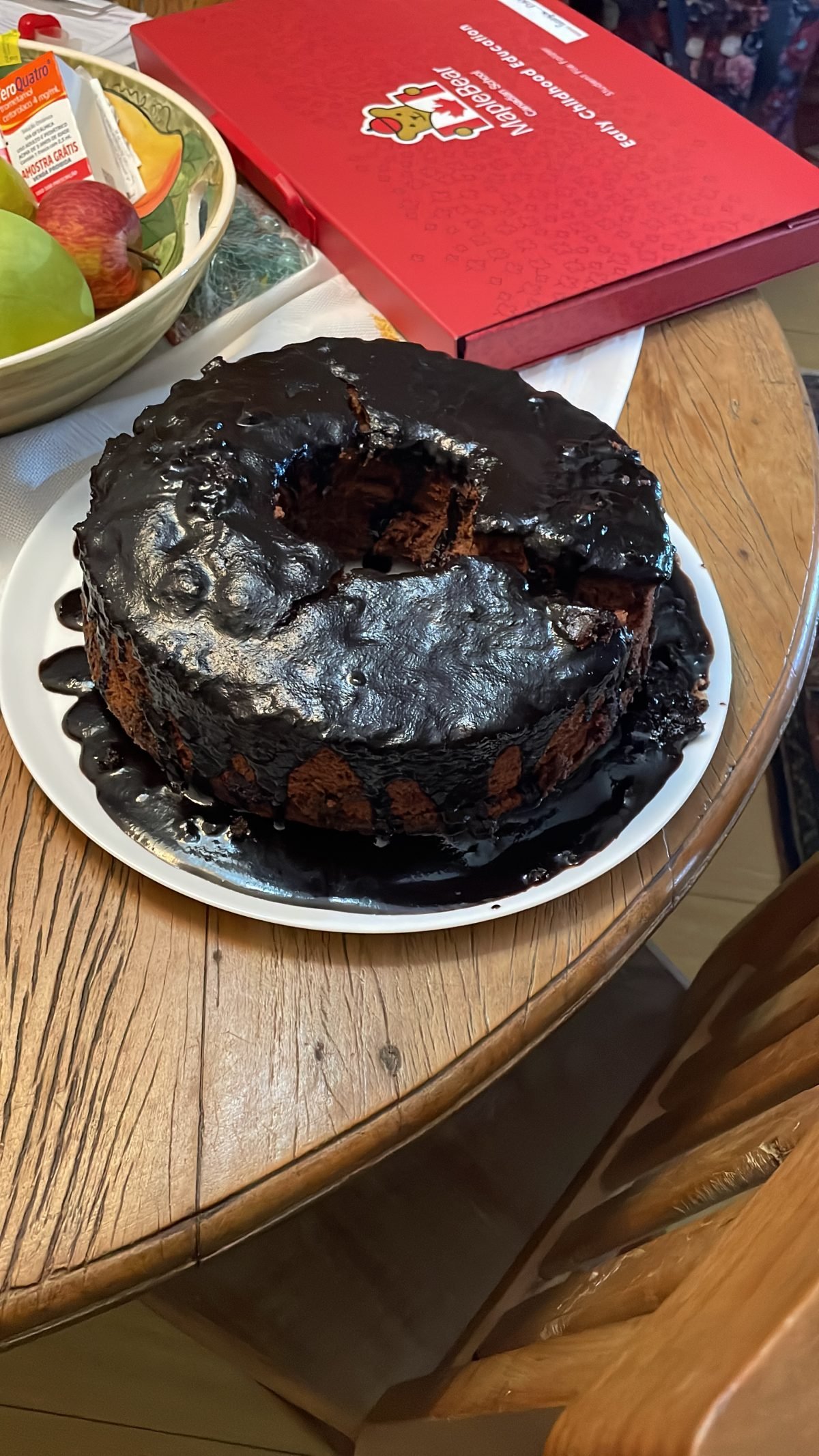 Bolo de Chocolate sem ovos