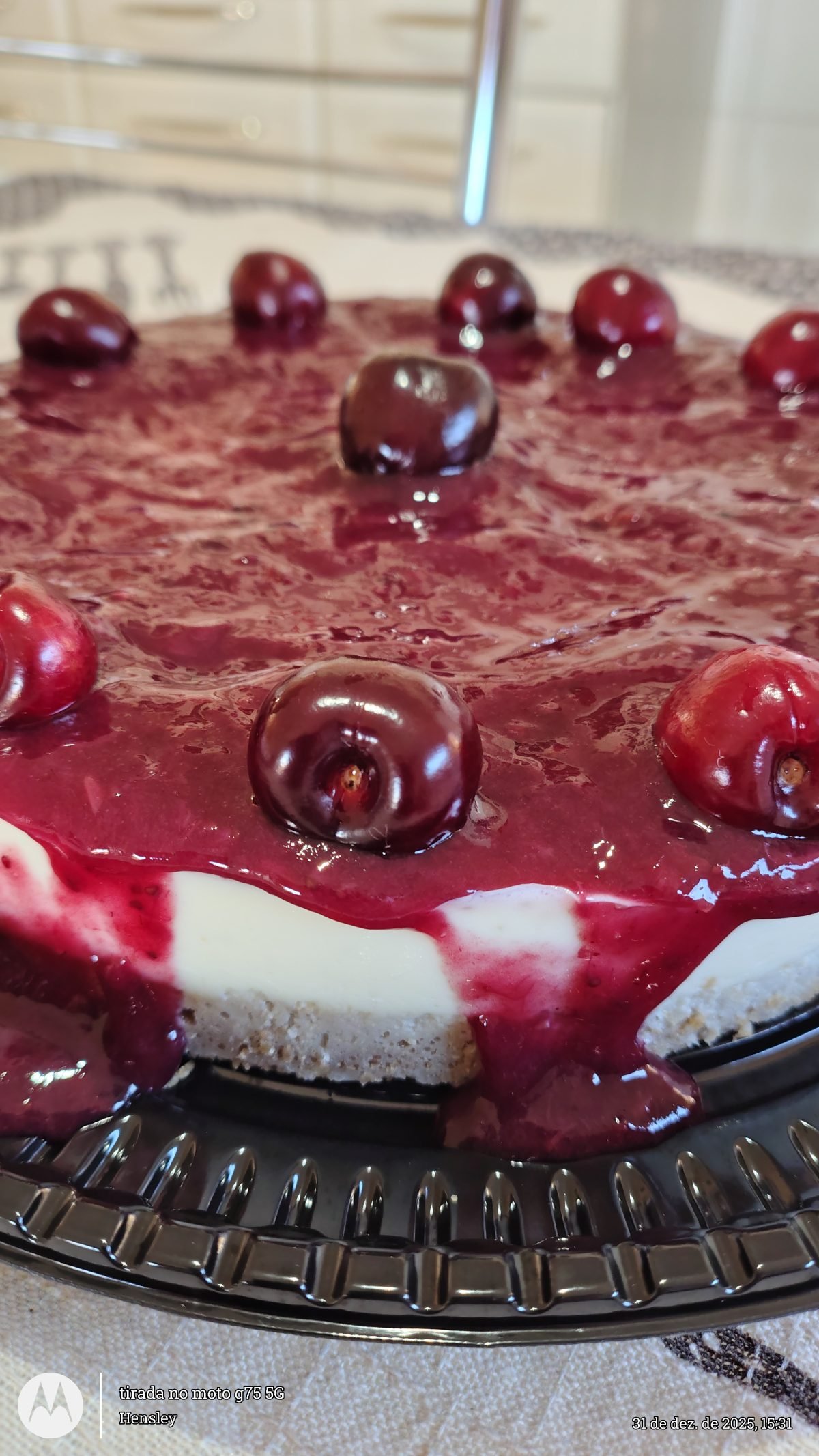 Cheasecake de Frutas Vermelhas