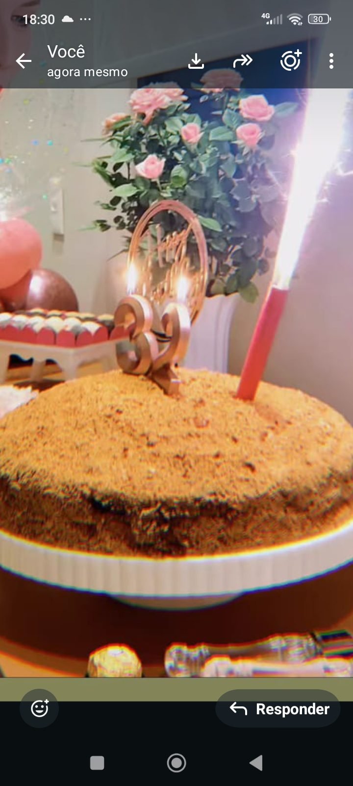 Torta de Amendoim