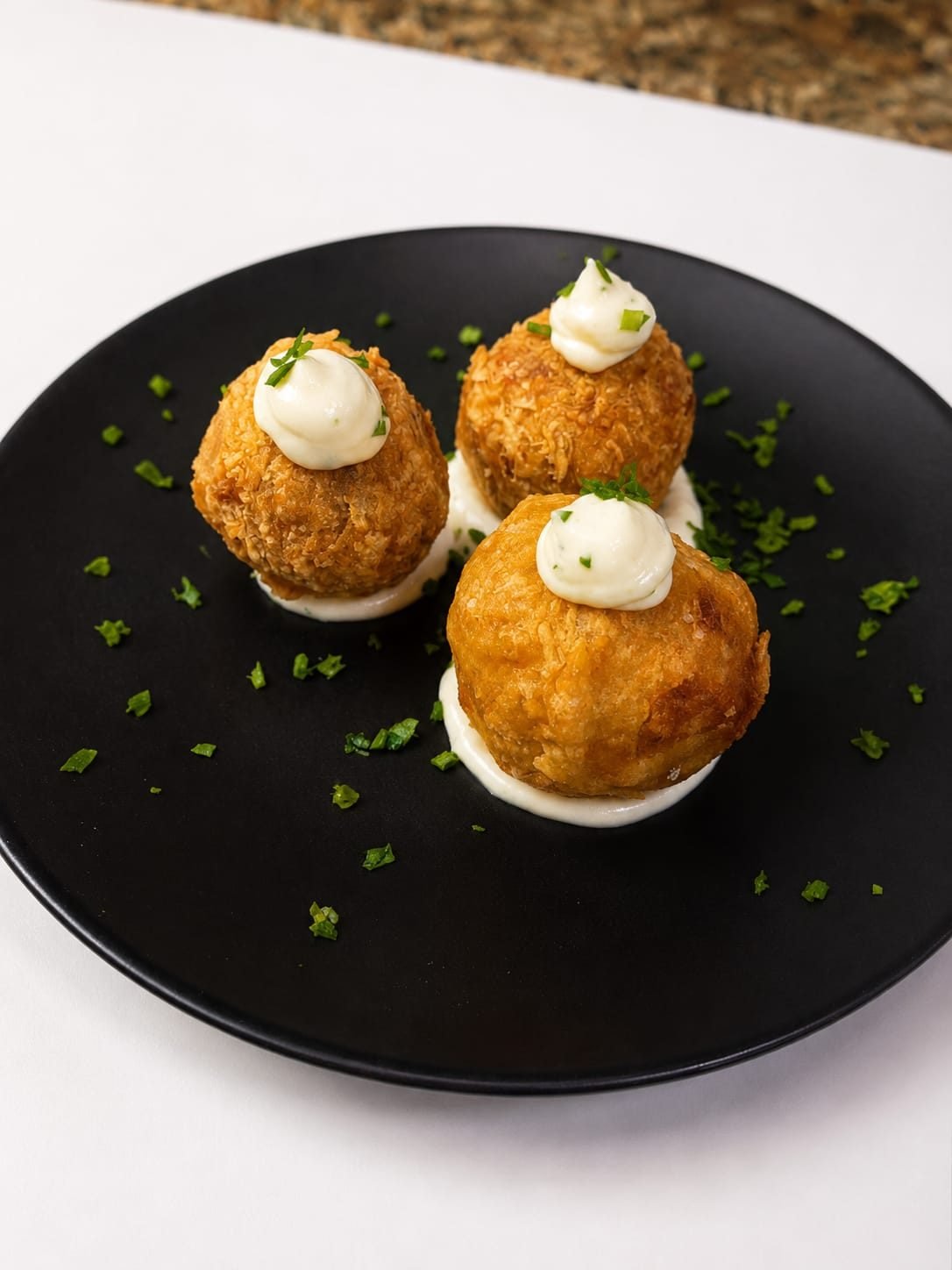 Croquete de Ragú (pode ser bovino ou suíno)