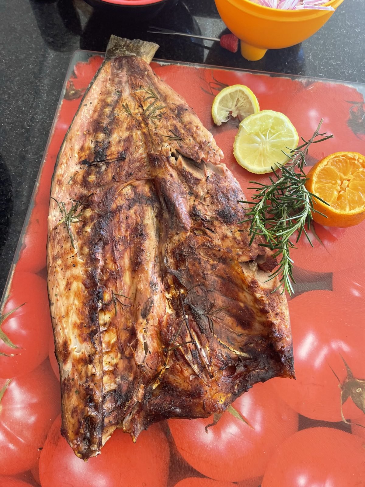 Tainha Assada na Brasa