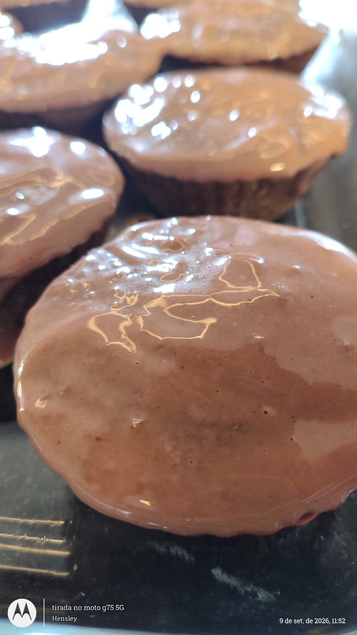 Mini bolinho de cacau e café (rende 15 unidades)