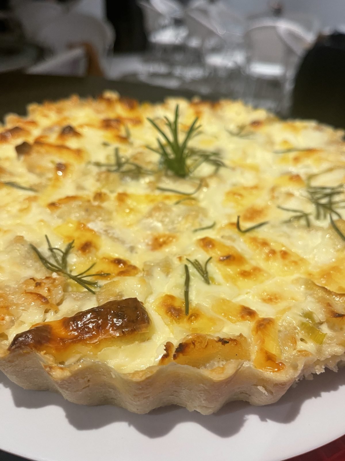 Quiche de bacalhau