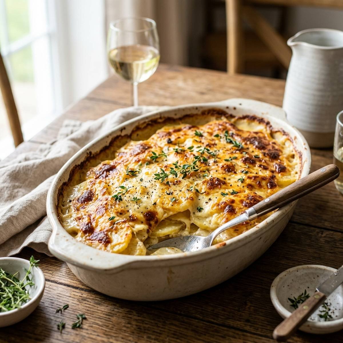 Batata Gratinada com Queijo: O Acompanhamento Perfeito