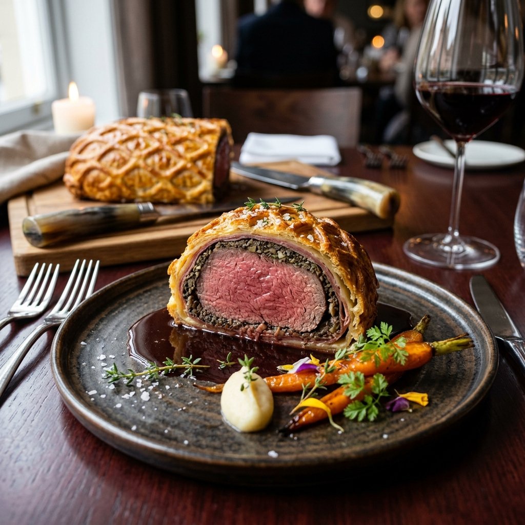 Beef Wellington Gourmet — Filé Mignon em Crosta de Massa Folhada