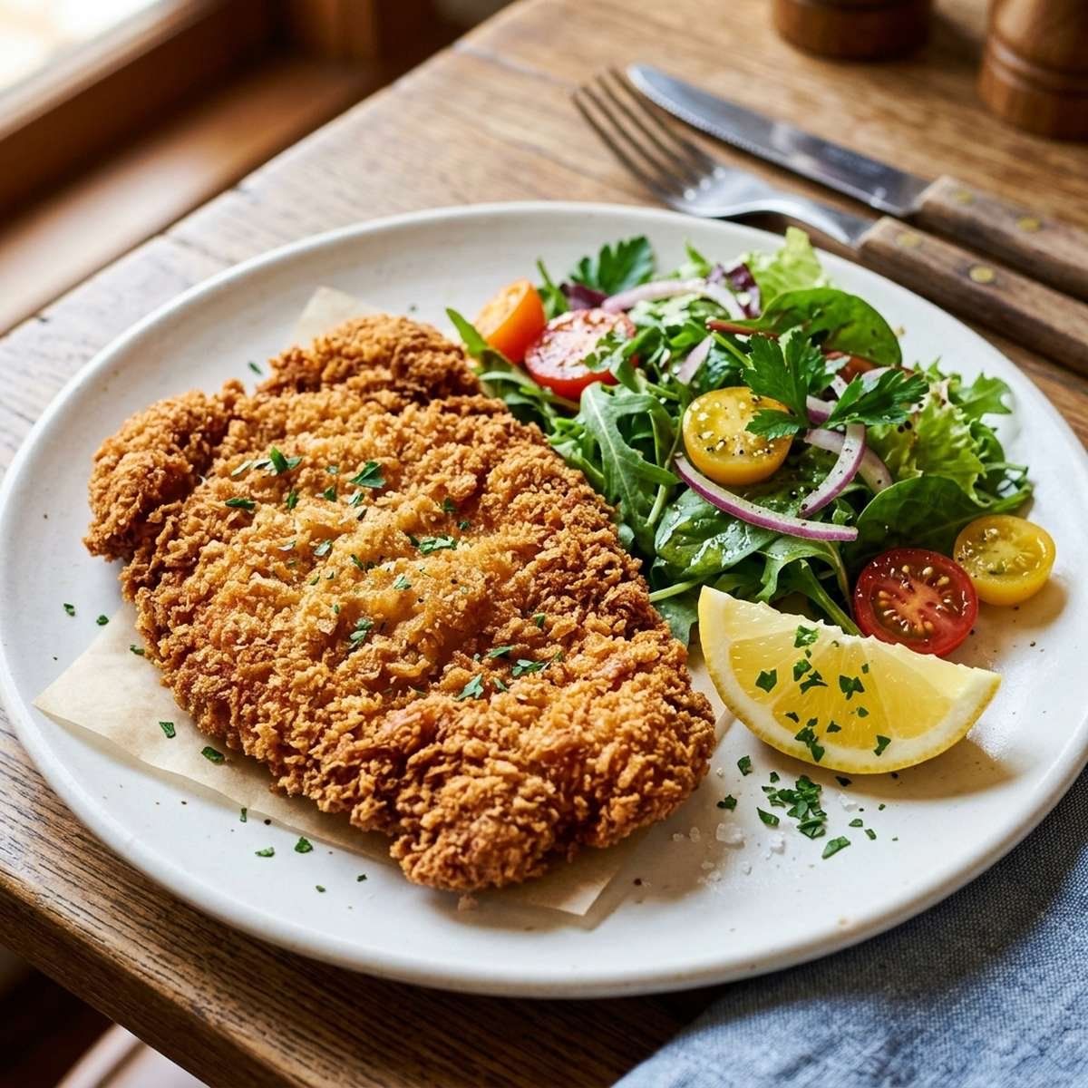 Bife à Milanesa Crocante: O Segredo da Casquinha Perfeita