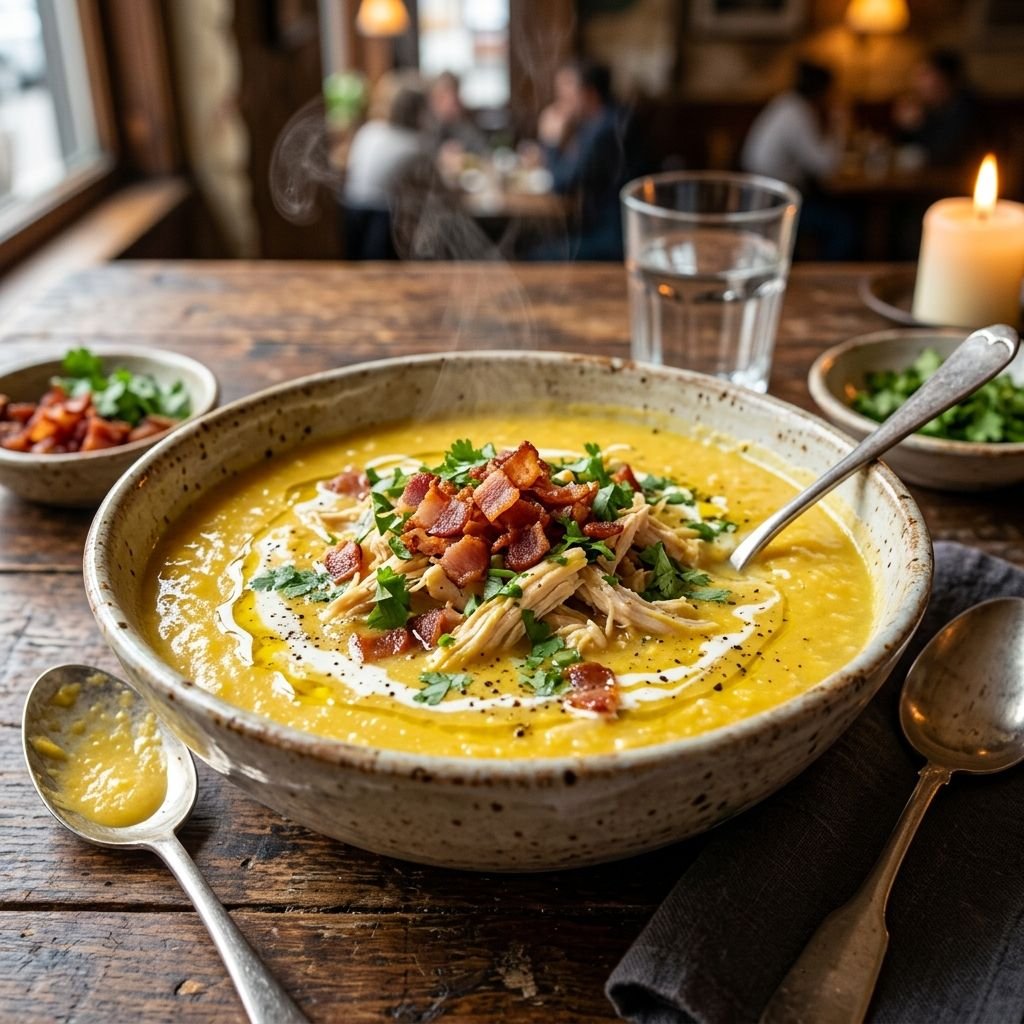 Caldo de Kenga Cremoso: O Famoso Caldo de Mandioca com Frango