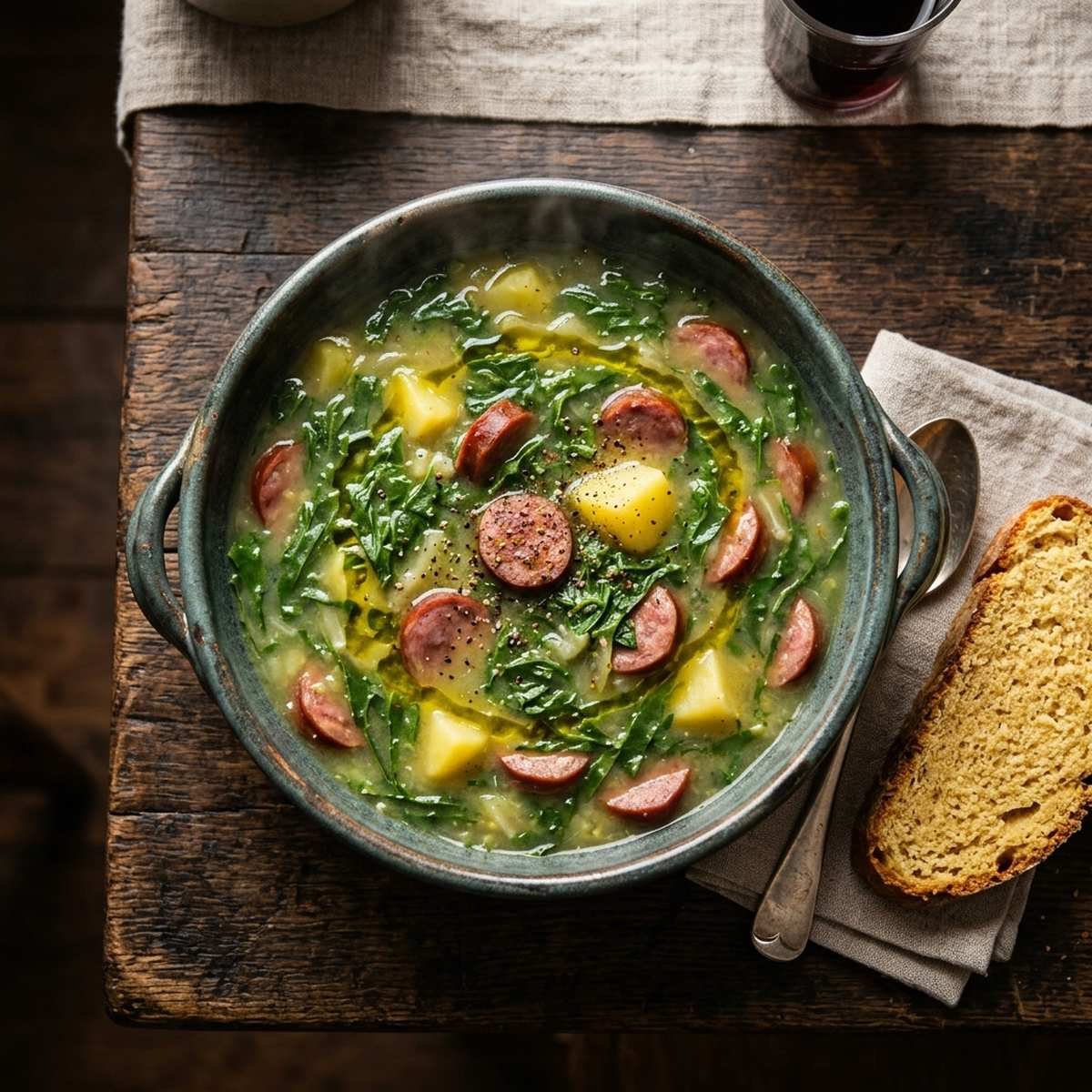 Caldo Verde Clássico: O Tradicional Sabor Português