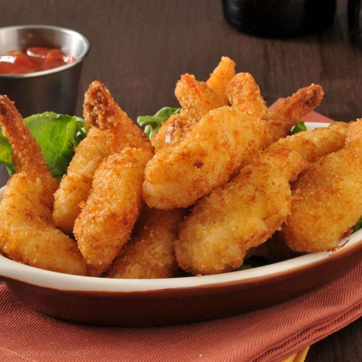 Camarão Empanado — Por que a Farinha Não Gruda ou Cai na Fritura
