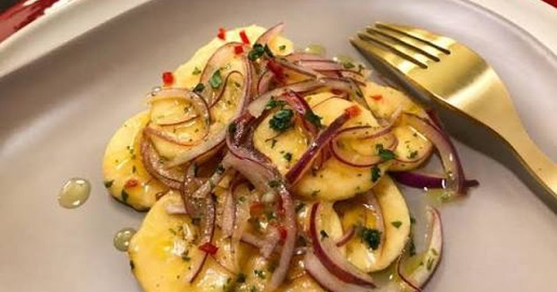 Ceviche Vegano de Banana da Terra