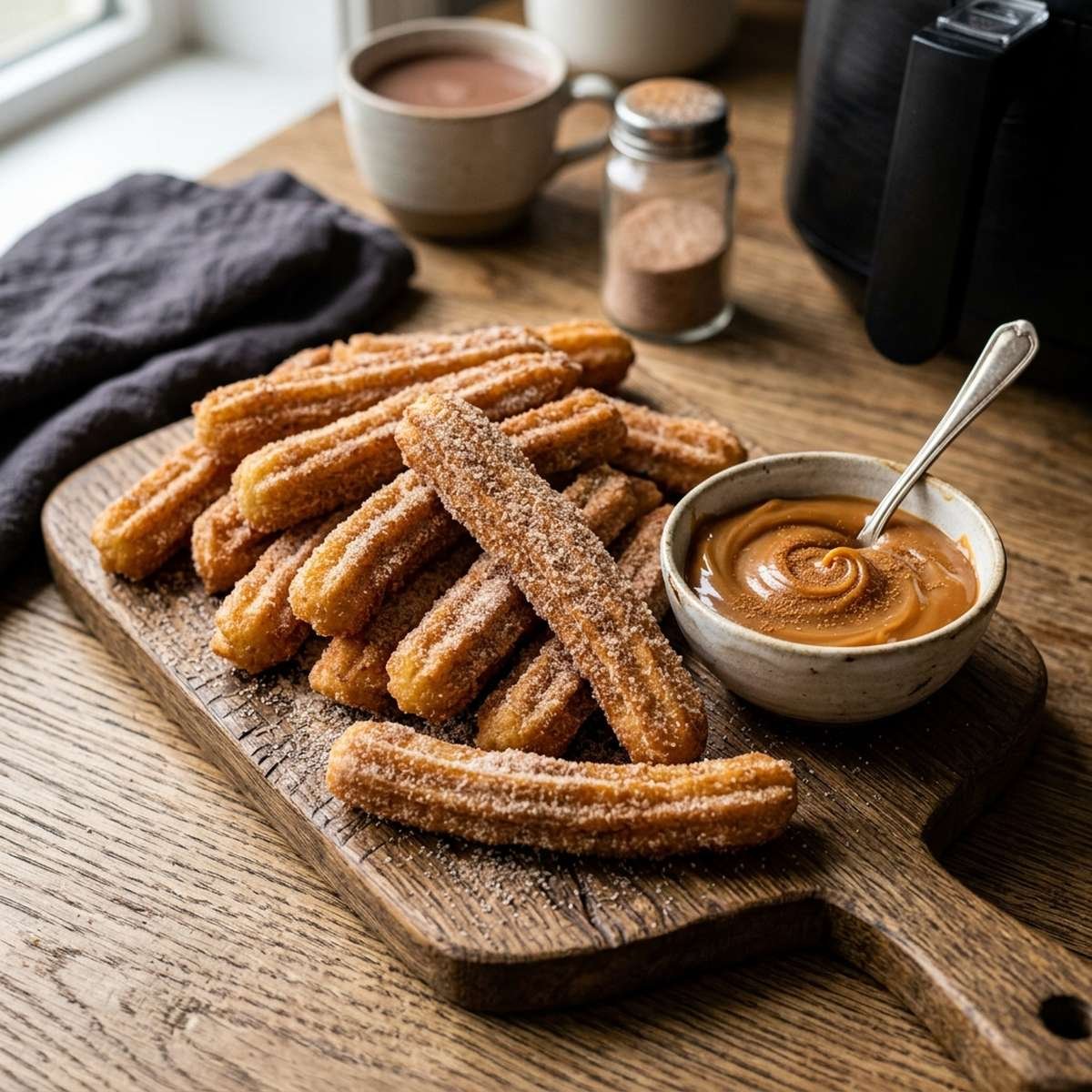 Churros Caseiros na Air Fryer: Receita Fácil e Sequinha