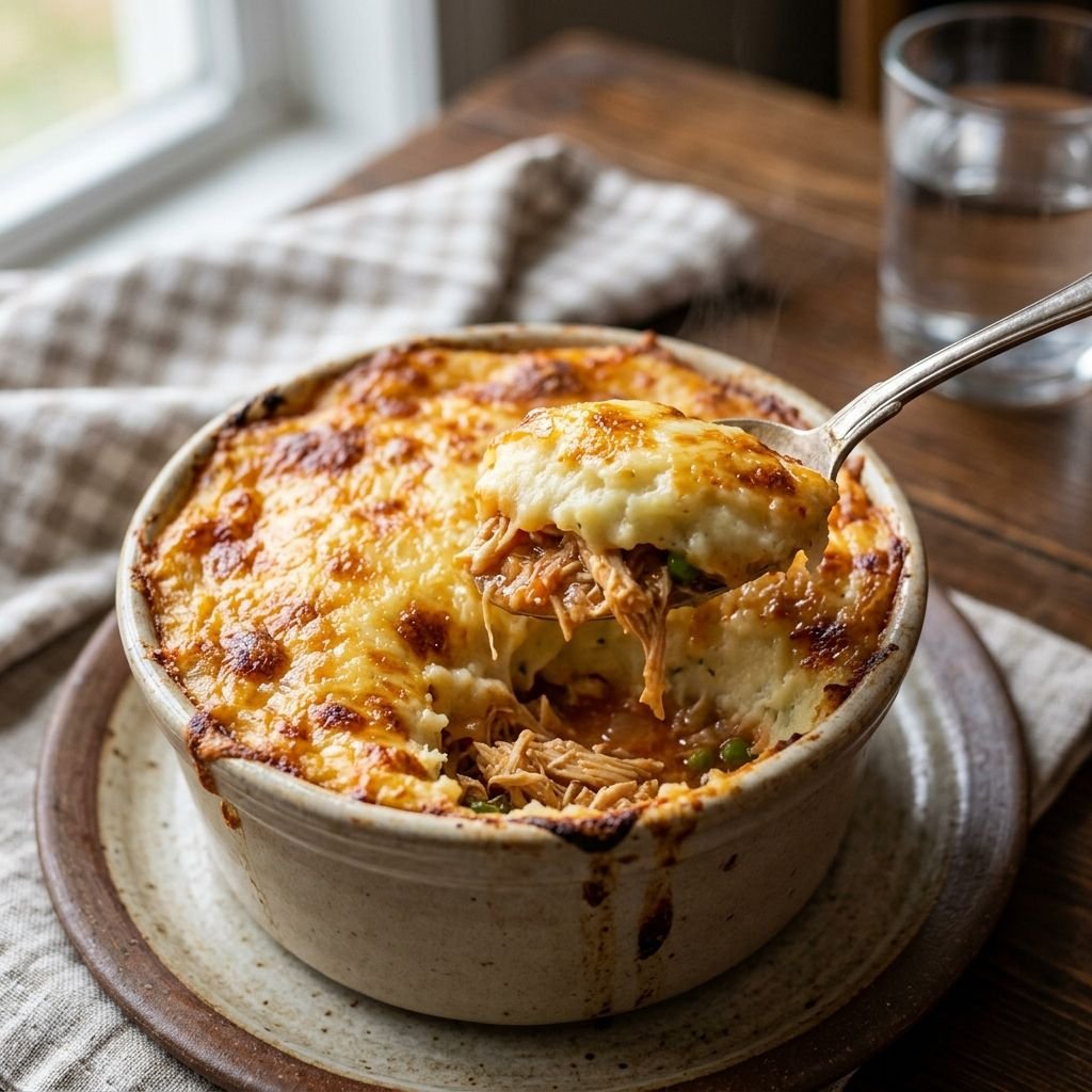 Escondidinho de Frango Cremoso com Batata
