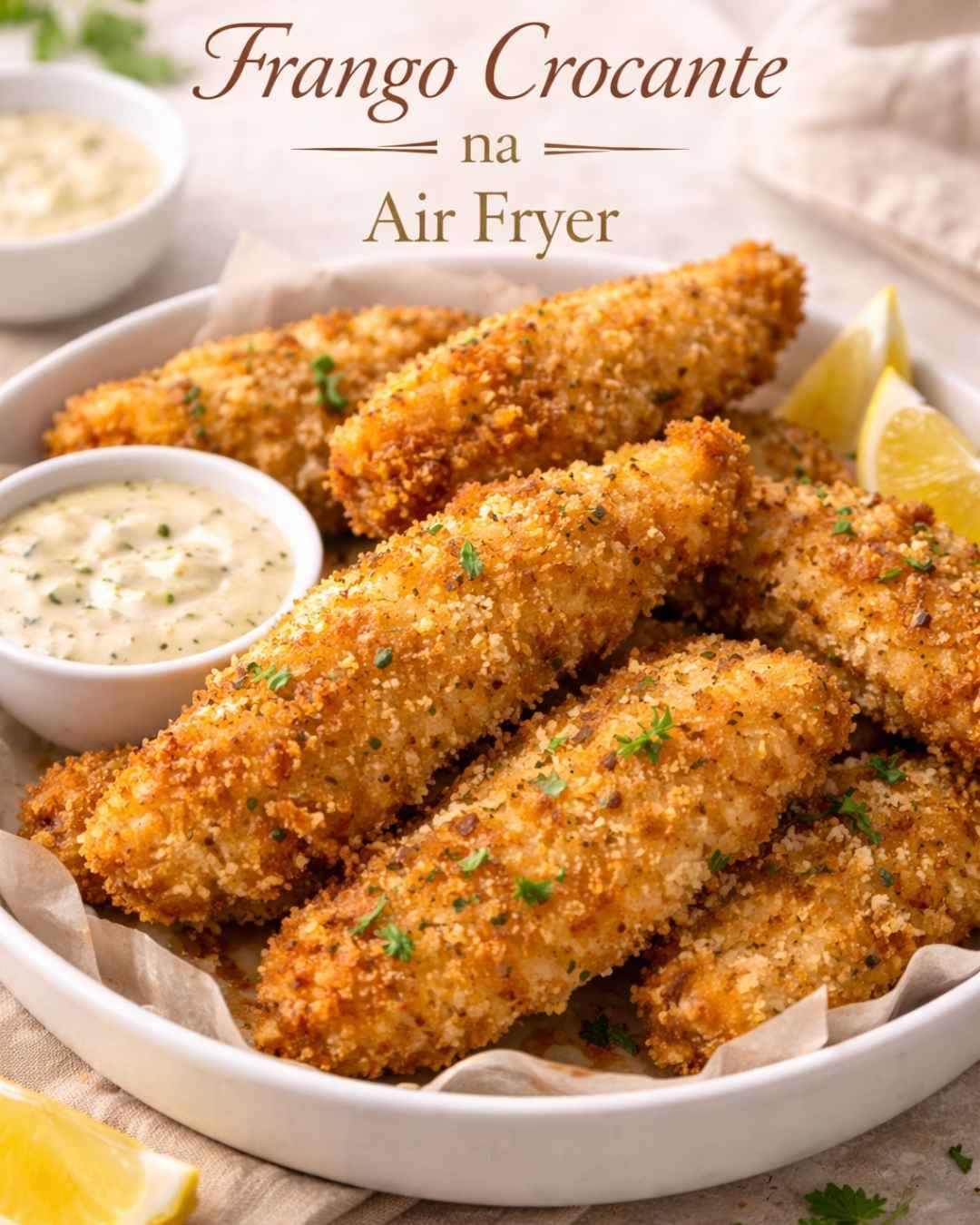 Frango Crocante na Air Fryer: Crocante por Fora, Suculento por Dentro