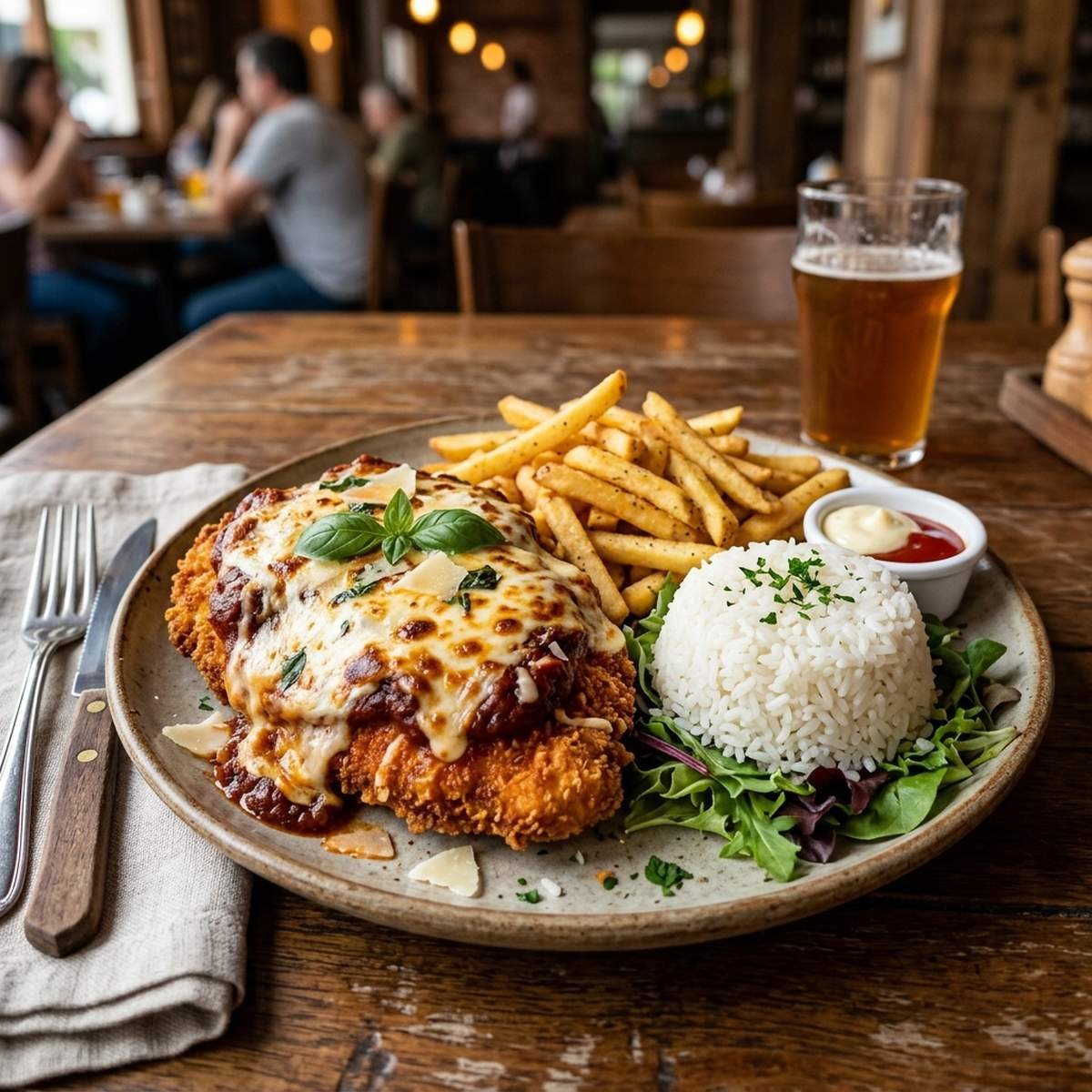 Frango à Parmegiana Rápido: O Clássico Crocante e Suculento