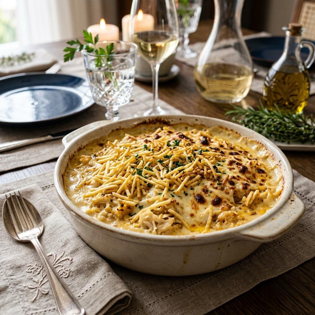 Fricassê de Bacalhau Cremoso
