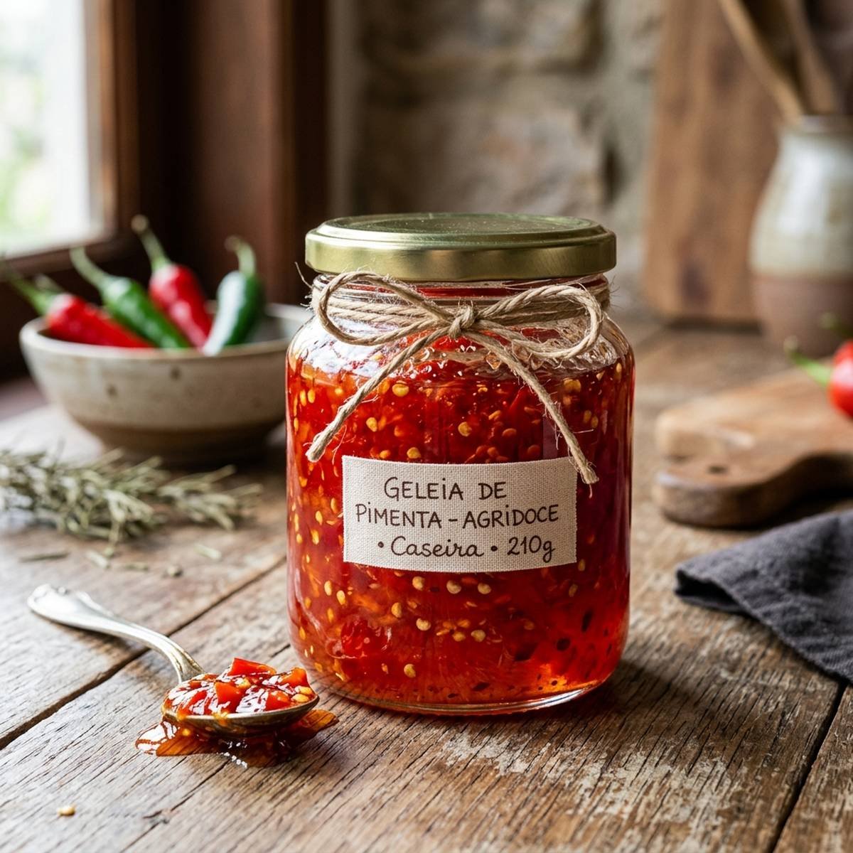 Geleia de Pimenta Agridoce: O Toque Gourmet em Casa