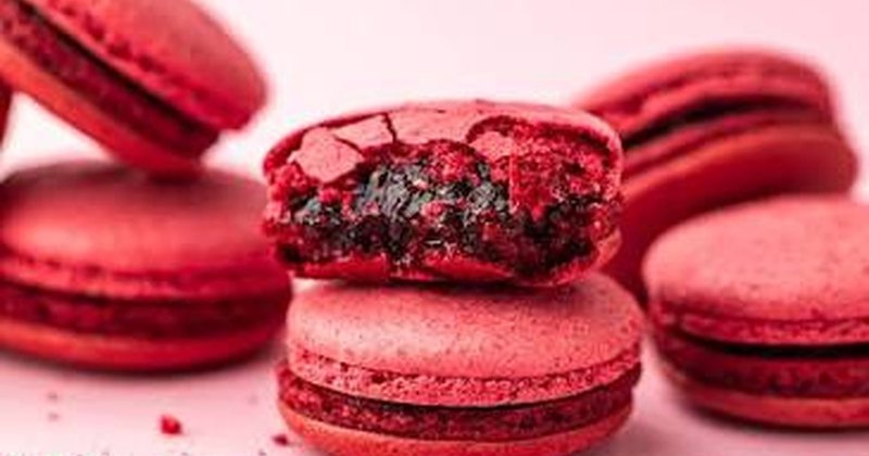 Macaron Francês Descomplicado de Framboesa