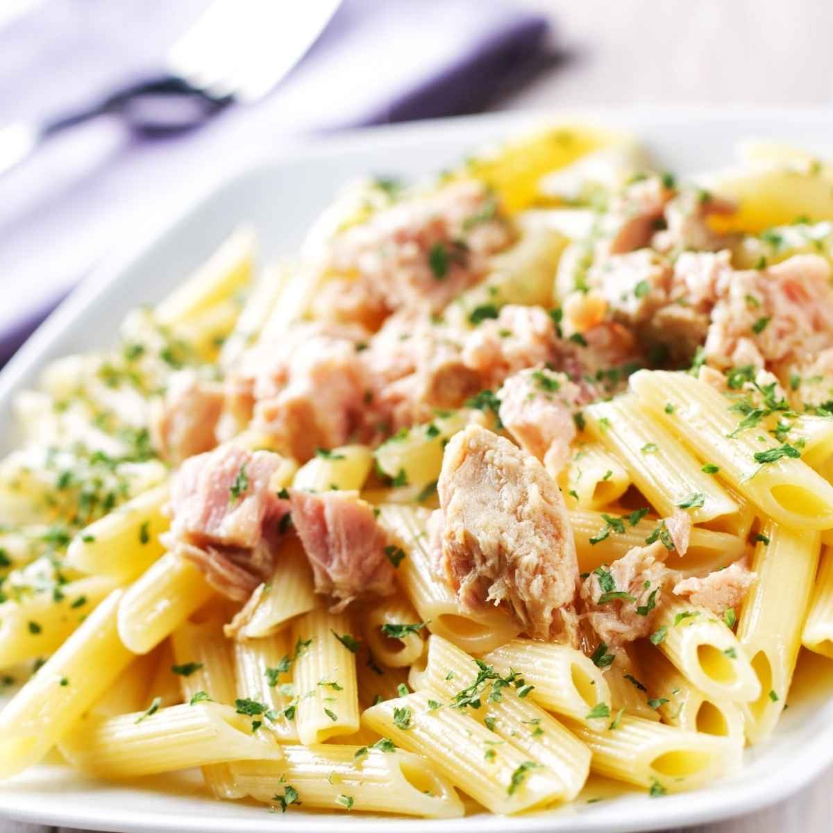 Macarrão com Atum — Por que o Atum Fica Seco e Duro e Como Manter Suculento