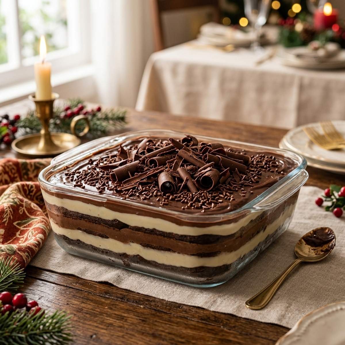 Pave de Chocolate Rapido: A Sobremesa Favorita das Festas