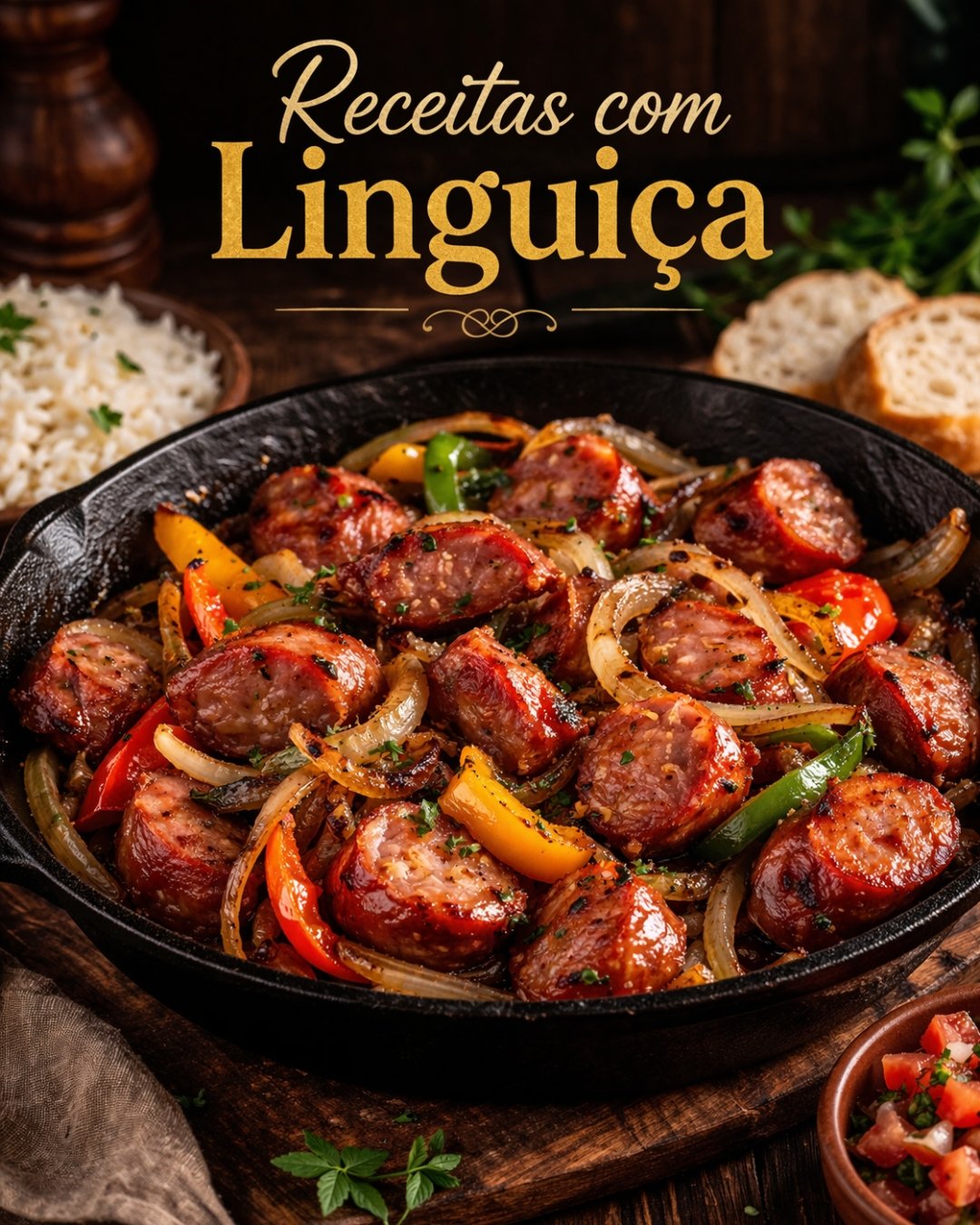 Receitas com Linguiça: Sabor, Praticidade e Muito Tempero