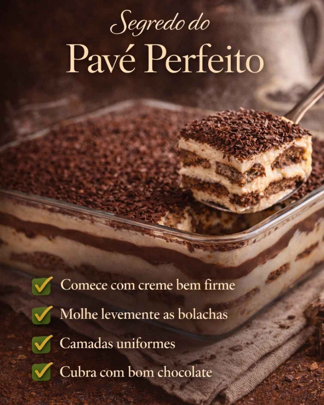 Receitas de Pavê: O Sobremesa Cremoso que Todo Mundo Ama