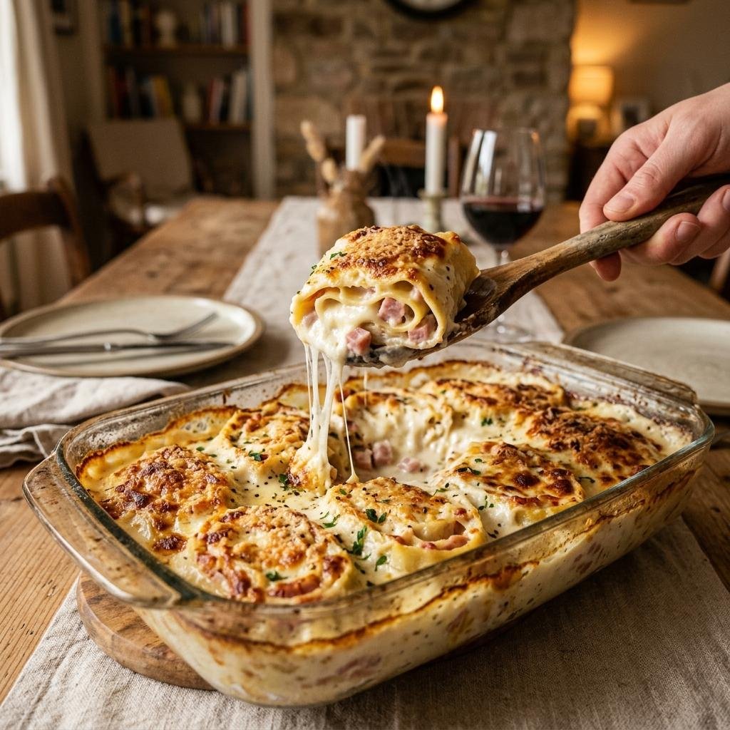 Rondelli de Presunto e Queijo: Massa Rápida de Forno