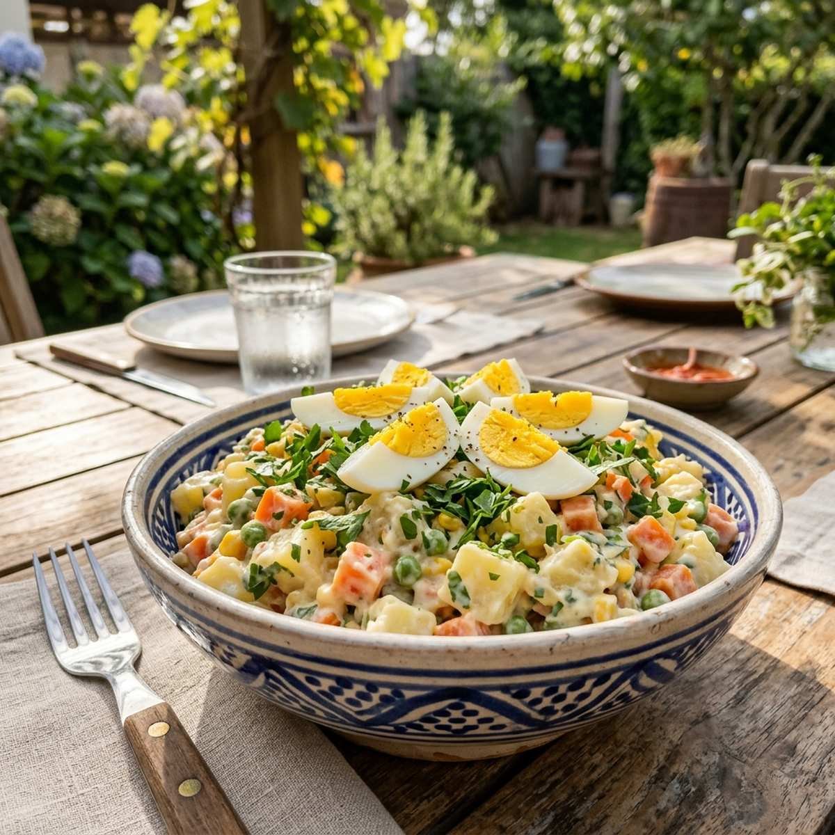 Salada de Maionese Simples: O Acompanhamento Clássico para Churrasco