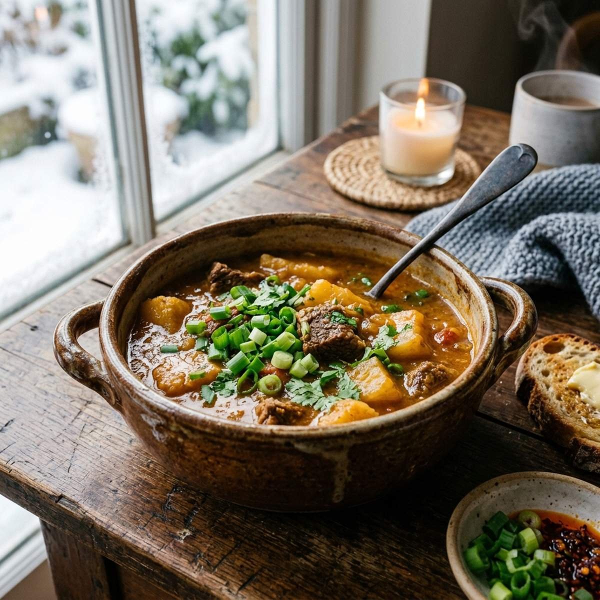 Sopa de Mandioca com Carne: Conforto para os Dias Frios