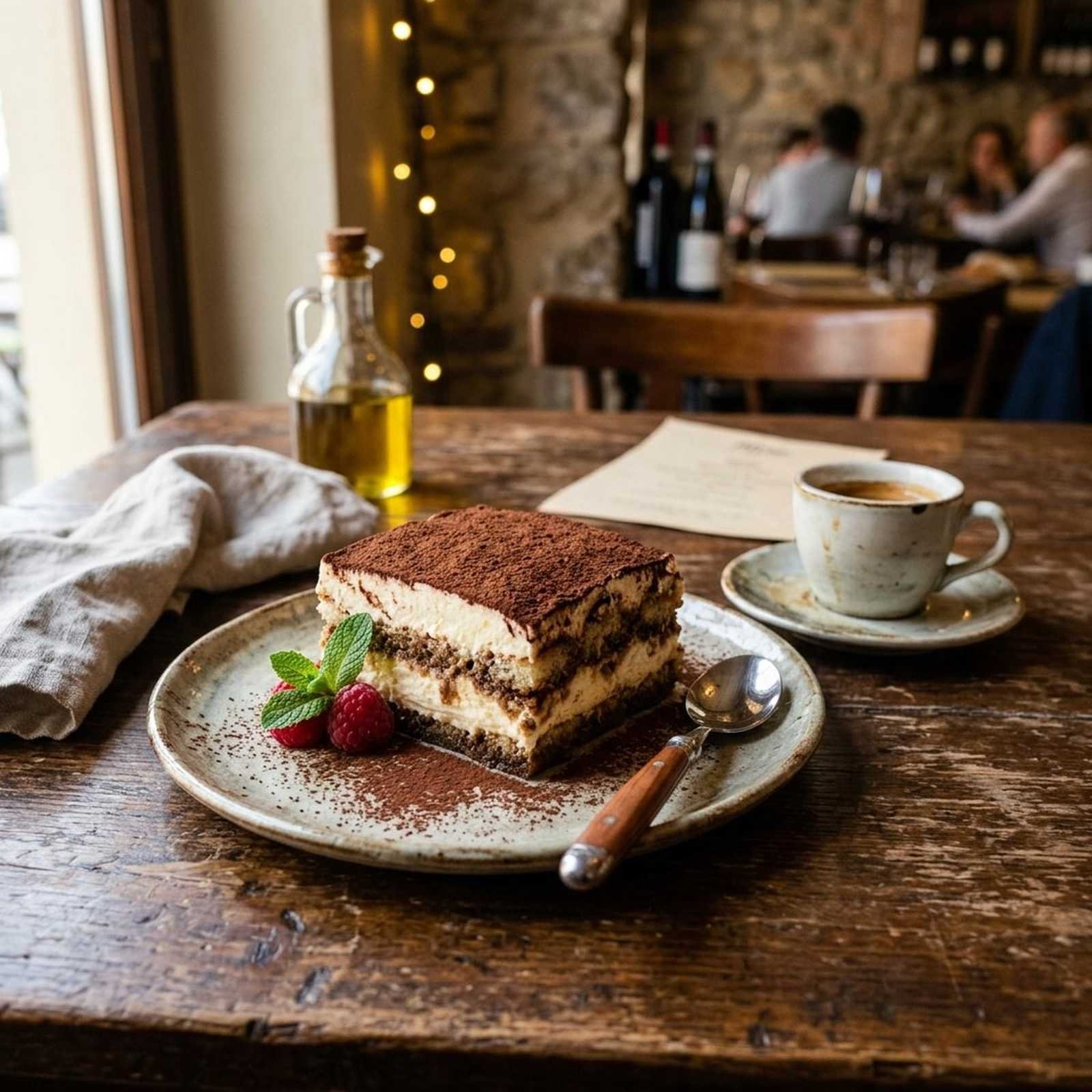 Tiramisù Original Italiano — O Equilíbrio entre Café, Mascarpone e Cacau